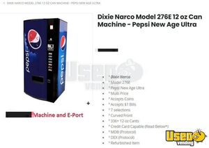 2012 276e Dixie Narco Soda Machine 5 California for Sale