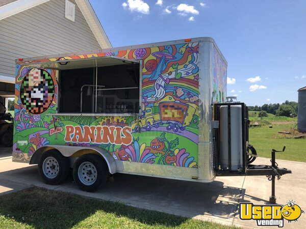 2012 7' X 14' Mobile Food Concession Trailer Concession Trailer Ohio for Sale