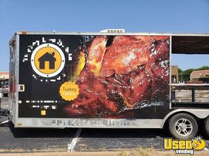 2012 Barbecue Concession Trailer Barbecue Food Trailer Concession Window Texas for Sale