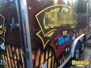 2012 Barbecue Concession Trailer Barbecue Food Trailer Refrigerator Colorado for Sale