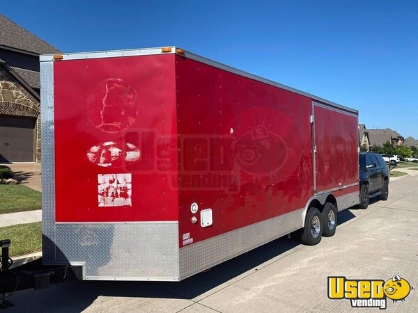 2012 Barbecue Concession Trailer Barbecue Food Trailer Texas for Sale