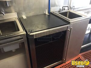 2012 Box Truck Kitchen Food Truck All-purpose Food Truck Upright Freezer New York Gas Engine for Sale