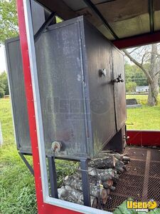 2012 Cargo Barbecue Food Trailer Air Conditioning Virginia for Sale