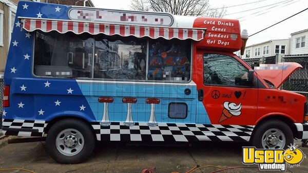 2012 Chevrolet 2500 Express Ice Cream Truck District Of Columbia Gas Engine for Sale