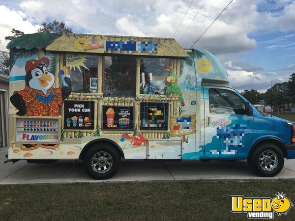 2012 Chevy 3500 Express Snowball Truck Florida Gas Engine for Sale
