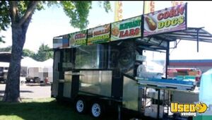 2012 Class 4 Carnival Style Fun Foods Concession Trailer Concession Trailer Cabinets Oregon for Sale