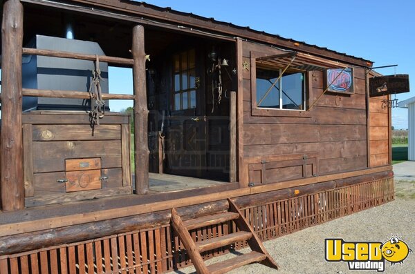 2012 Custom Barbecue Food Trailer Michigan for Sale