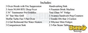 2012 Custom White Food Trailer Kitchen Food Trailer Pro Fire Suppression System Michigan for Sale