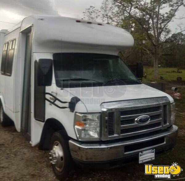 2012 E350 Shuttle Bus Shuttle Bus Louisiana Gas Engine for Sale