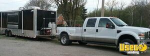 2012 Enclosed Trailer Kitchen Food Trailer Air Conditioning Ohio for Sale
