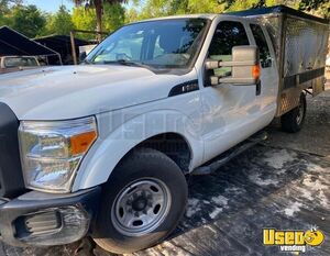 2012 F-250 Super Duty Lunch Serving Canteen-style Food Truck Lunch Serving Food Truck Transmission - Automatic Florida Gas Engine for Sale