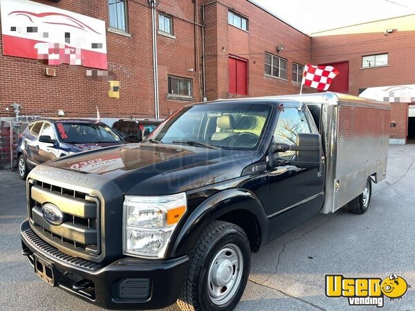 2012 F250 Lunch Serving Food Truck Quebec Gas Engine for Sale