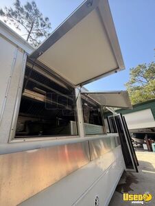2012 F550 All-purpose Food Truck Stainless Steel Wall Covers Florida Gas Engine for Sale