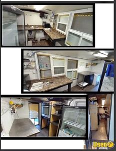 2012 Food Concession Trailer Concession Trailer Stainless Steel Wall Covers Michigan for Sale