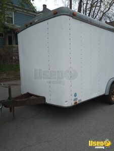 2012 Food Concession Trailer Concession Trailer Stainless Steel Wall Covers New York for Sale