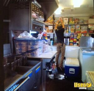 2012 Food Concession Trailer Kitchen Food Trailer Prep Station Cooler New York for Sale