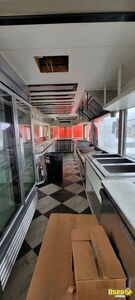 2012 Food Concession Trailer Kitchen Food Trailer Stainless Steel Wall Covers Michigan for Sale