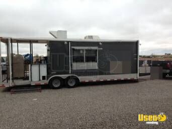 2012 Freedom Barbecue Food Trailer Air Conditioning New Mexico for Sale
