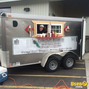 2012 Interstate West Double Axle Kitchen Food Trailer Montana for Sale