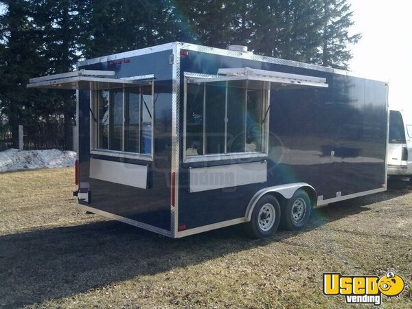 2012 Kitchen Concession Trailer Kitchen Food Trailer Alberta for Sale