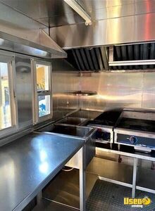 2012 Kitchen Trailer Kitchen Food Trailer Diamond Plated Aluminum Flooring Texas for Sale