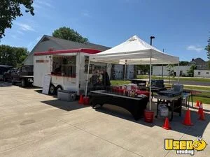 2012 Kitchen Trailer Kitchen Food Trailer Exterior Customer Counter Ohio for Sale