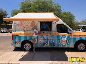 2012 Nv2500 S High Roof Ice Cream Truck Air Conditioning Arizona Gas Engine for Sale