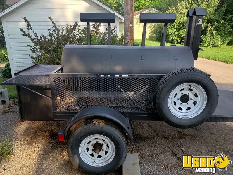 2012 Raptor Open Bbq Smoker Trailer Minnesota for Sale