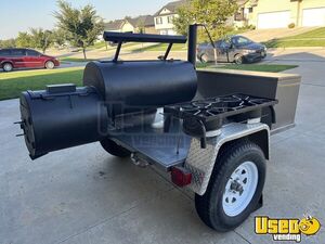 2012 Santa Fe 20 Open Bbq Smoker Trailer Work Table Nebraska for Sale