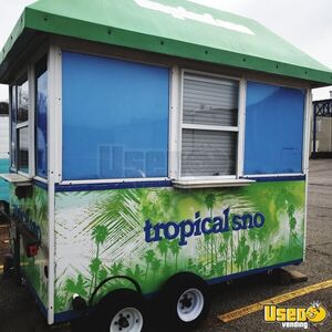 2012 Shaved Ice Concession Trailer Snowball Trailer Air Conditioning Ohio for Sale