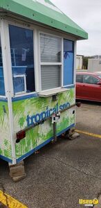 2012 Shaved Ice Concession Trailer Snowball Trailer Diamond Plated Aluminum Flooring Ohio for Sale