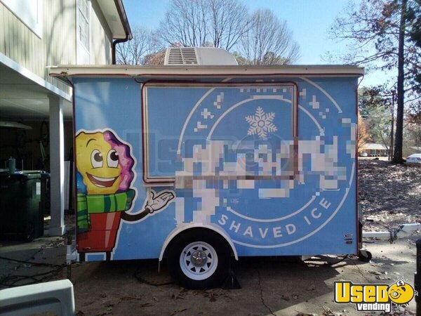 2012 Shaved Ice Concession Trailer Snowball Trailer Mississippi for Sale