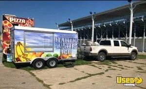 Well Equipped - 2012 8.5' x 18' Shaved Ice Trailer | Concession Trailer for Sale in Florida!