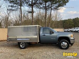 2012 Sierra 3500 Lunch Serving Truck Lunch Serving Food Truck Warming Cabinet Georgia Gas Engine for Sale