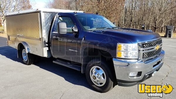 2012 Silverado 3500 Hd Lunch Serving Food Truck Lunch Serving Food Truck Hand-washing Sink Connecticut for Sale