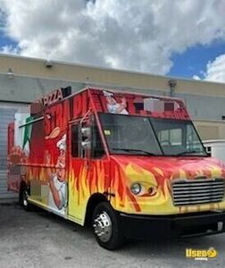 2012 Step Van Pizza Food Truck Pizza Food Truck Cabinets Florida Diesel Engine for Sale