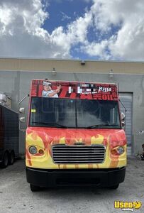 2012 Step Van Pizza Food Truck Pizza Food Truck Concession Window Florida Diesel Engine for Sale