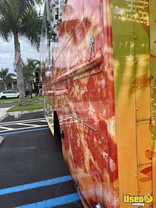 2012 Step Van Pizza Food Truck Pizza Food Truck Diamond Plated Aluminum Flooring Florida Diesel Engine for Sale