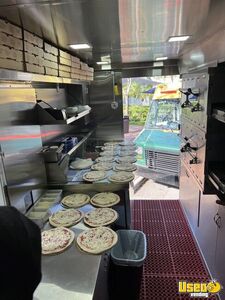 2012 Step Van Pizza Food Truck Pizza Food Truck Exterior Lighting Florida Diesel Engine for Sale
