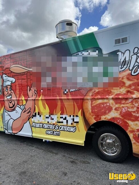 2012 Step Van Pizza Food Truck Pizza Food Truck Florida Diesel Engine for Sale