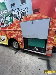 2012 Step Van Pizza Food Truck Pizza Food Truck Stainless Steel Wall Covers Florida Diesel Engine for Sale