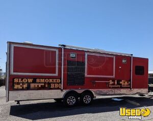 2012 Toy Hauler Competition Barbecue Concession Trailer Barbecue Food Trailer Air Conditioning Arizona for Sale
