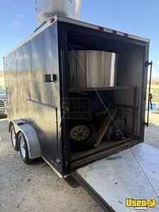 2012 Trailer Pizza Trailer Stainless Steel Wall Covers Colorado for Sale