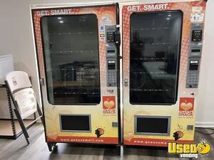 (2) 2012 Automated Merchandising Systems, AMS Combo Vending Machines For Sale in Louisiana!