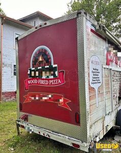 2012 Wood Fired Concession Trailer Pizza Trailer Concession Window New York for Sale
