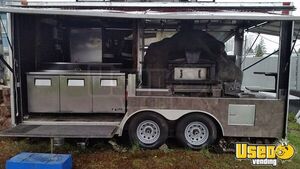 2012 Wood-fired Pizza Concession Trailer Pizza Trailer Concession Window Washington for Sale