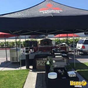 2012 Wood-fired Pizza Trailer Pizza Trailer Refrigerator California for Sale