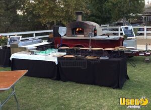 2012 Wood-fired Pizza Trailer Pizza Trailer Removable Trailer Hitch California for Sale