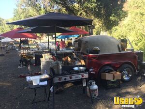 2012 Wood-fired Pizza Trailer Pizza Trailer Stainless Steel Wall Covers California for Sale