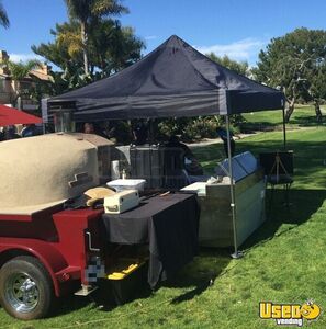 2012 Wood-fired Pizza Trailer Pizza Trailer Stovetop California for Sale